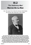 III.2 Warren De La Rue