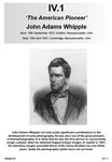 IV.1 John Adams Whipple