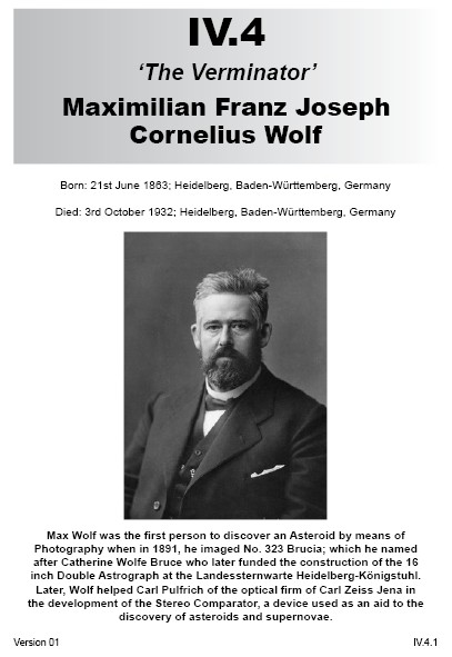 IV.4 Maximilian Franz Joseph Cornelius Wolf