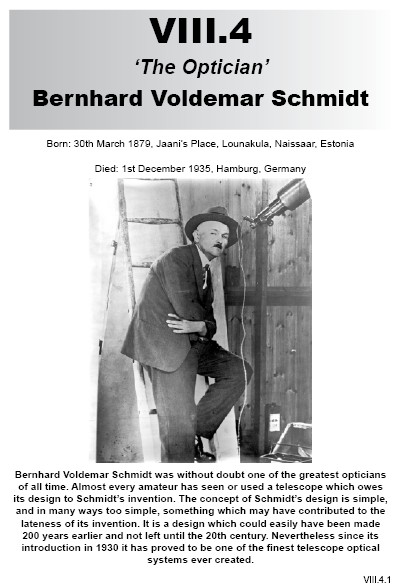 VIII.4 Bernhard Voldemar Schmidt